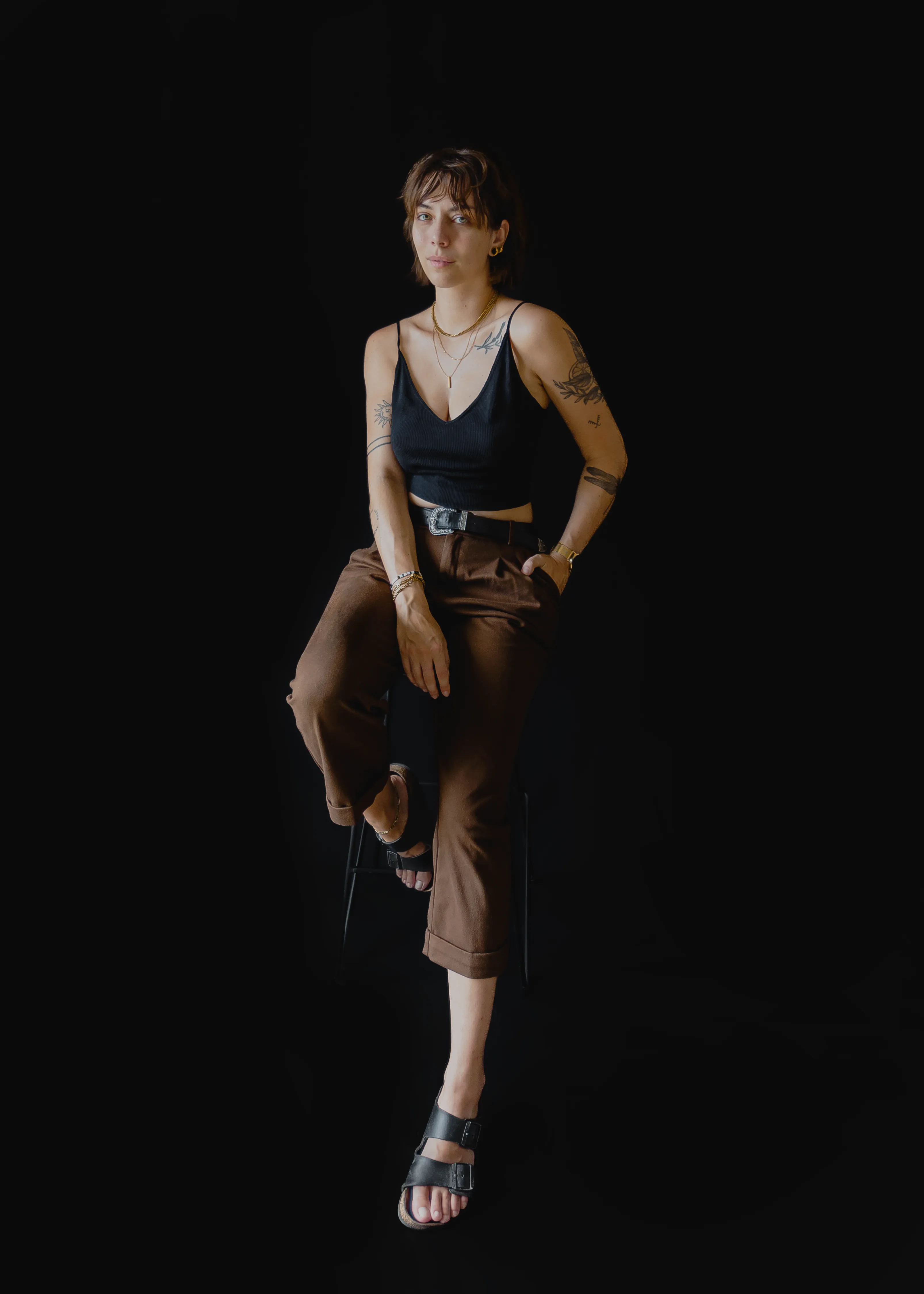Portrait en lumière naturelle de Paule Anne