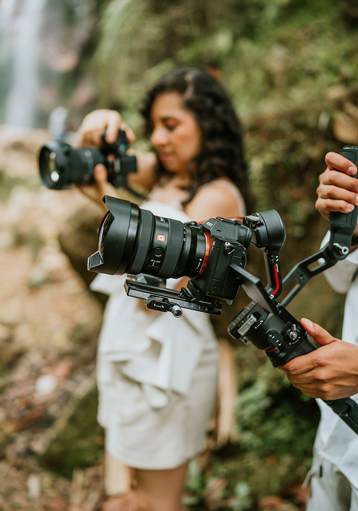 Tournage vidéo de mariage